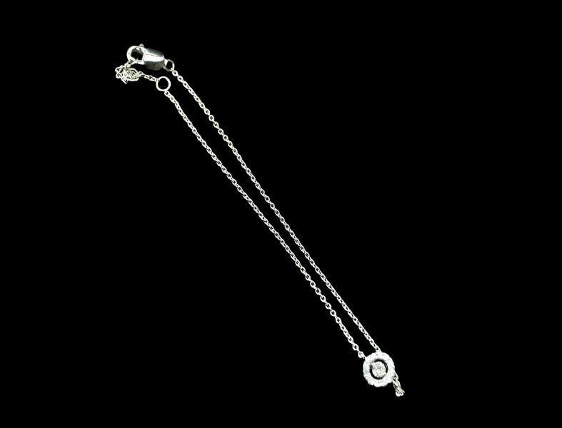 Bracelet or blanc et diamants