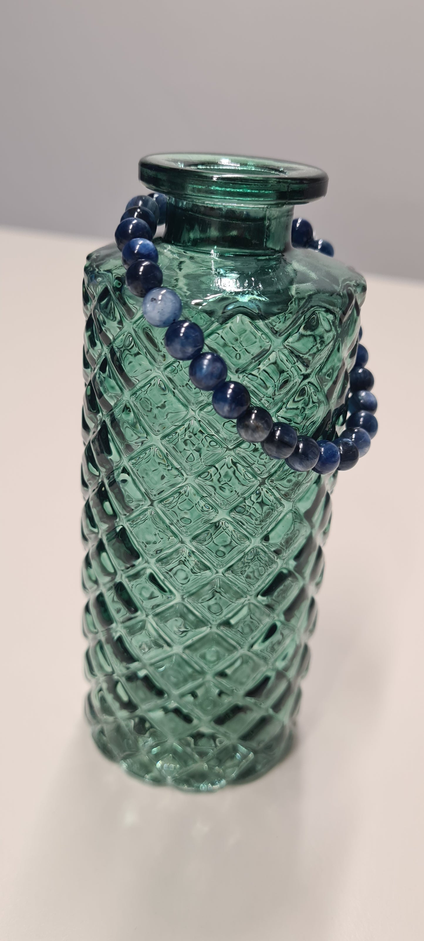 Bracelet Cyanite bleue traitée et chauffée