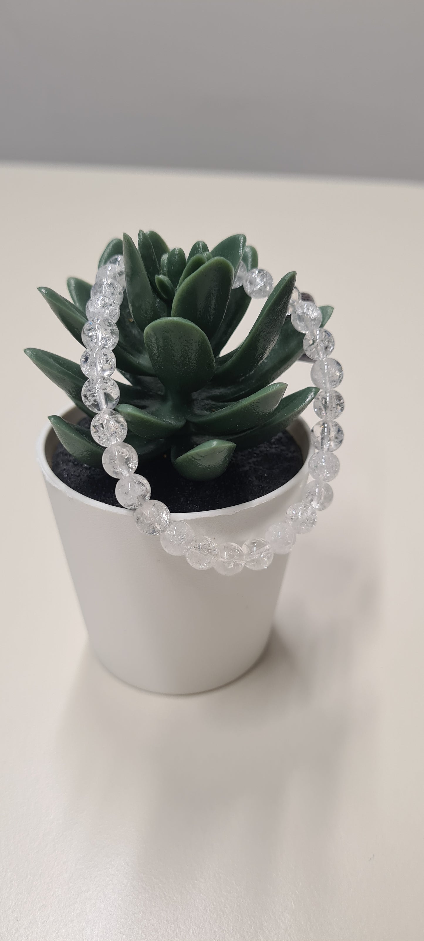 Bracelet Cristal de roche crack