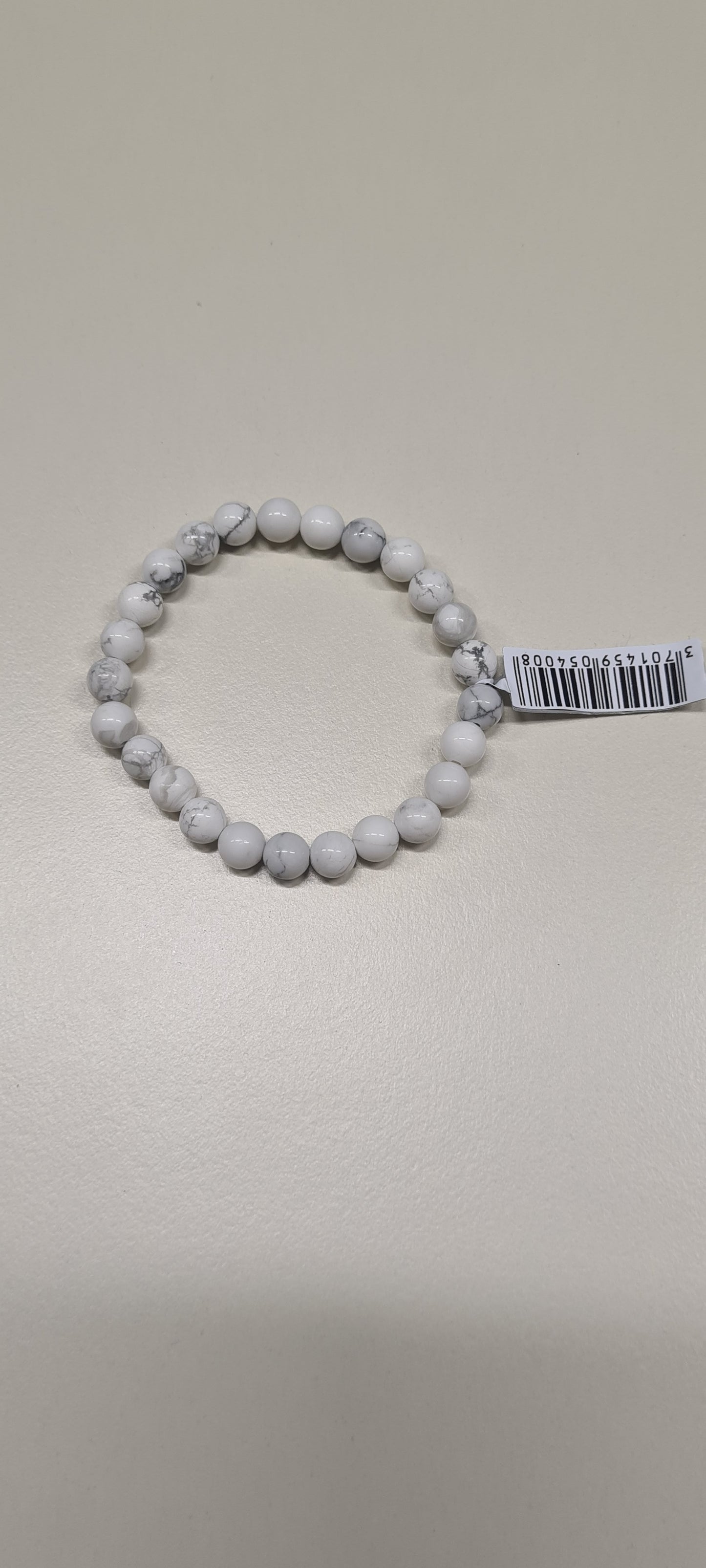 Bracelet Howlite Blanche taille enfant