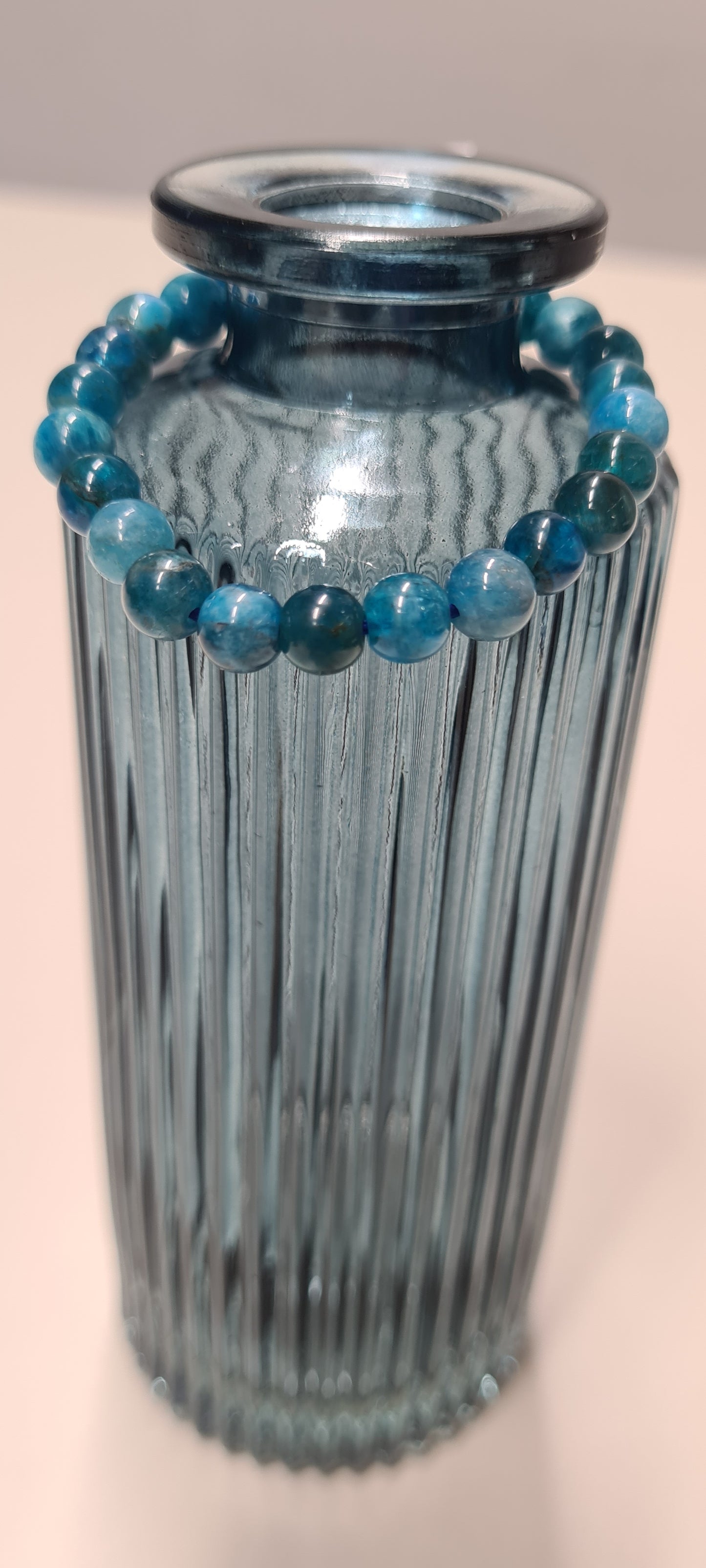 bracelet apatite bleue