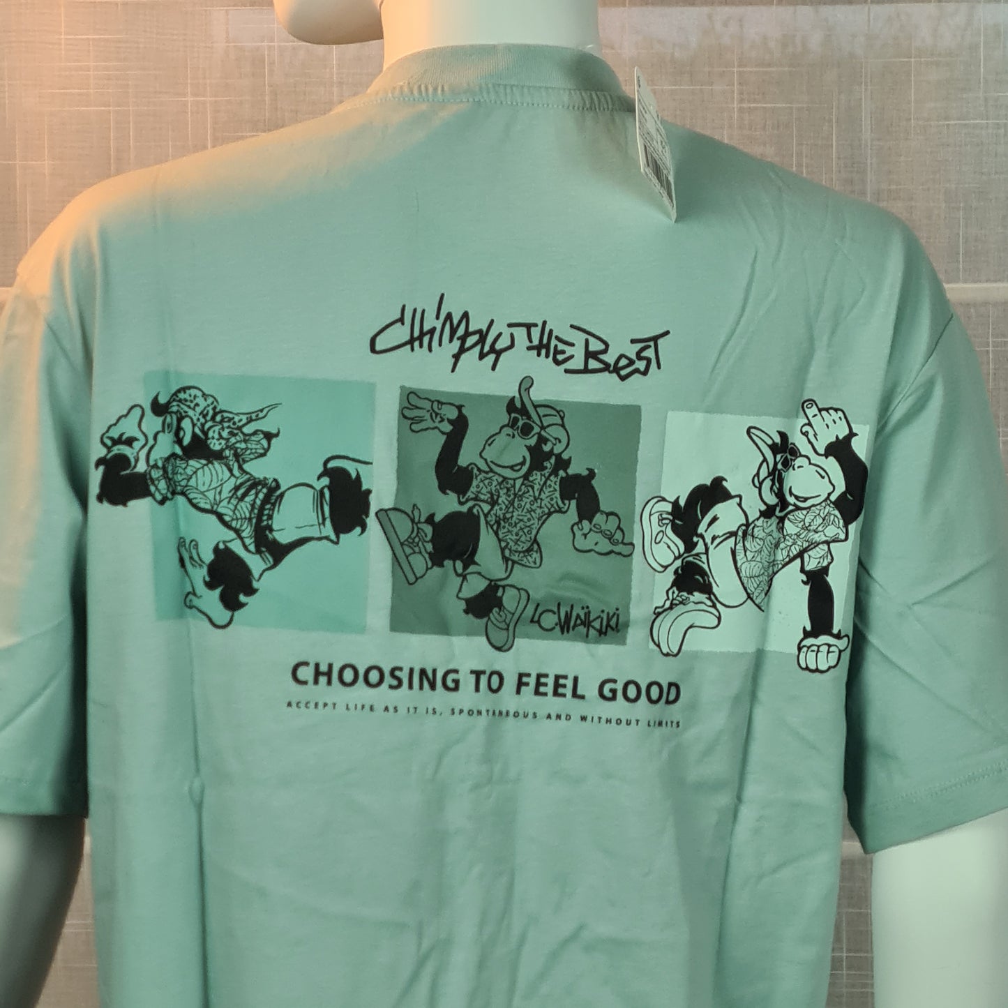 T-shirt à manche courte LC Waïkiki unisexe