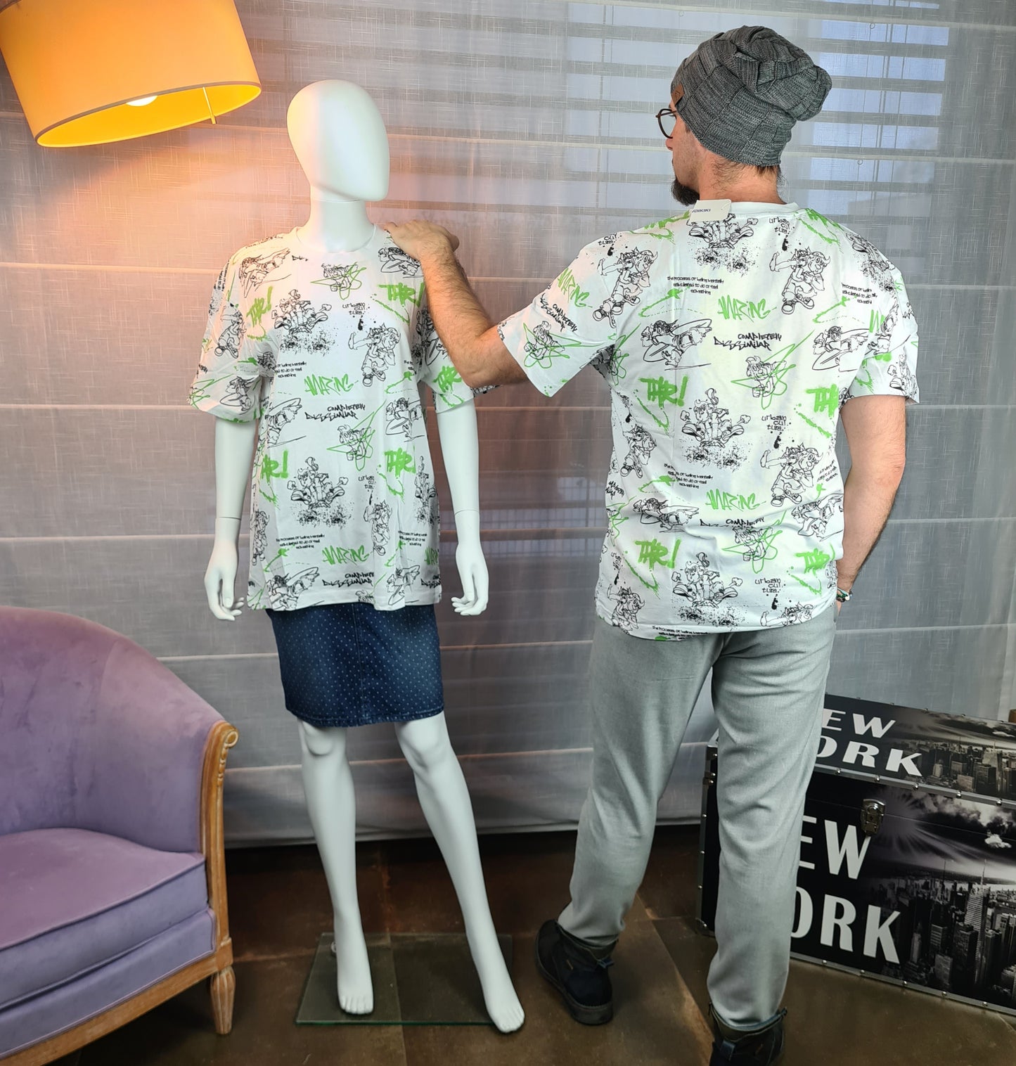 T-shirt à manche courte LC Waïkiki unisexe