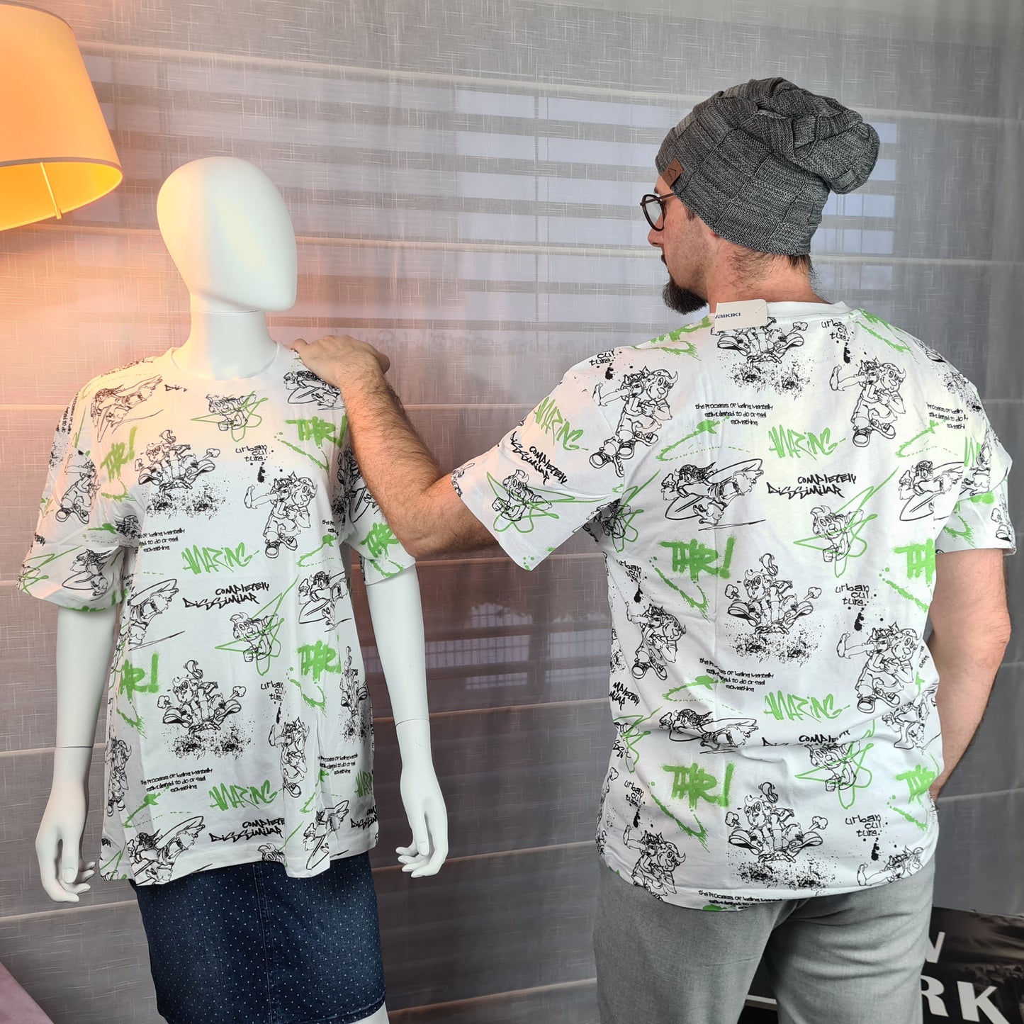 T-shirt à manche courte LC Waïkiki unisexe