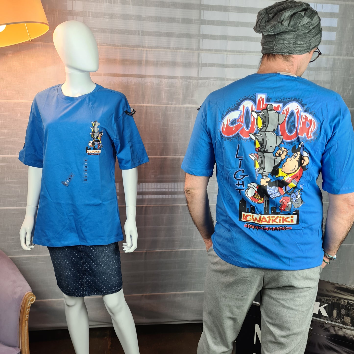 T-shirt à manche courte LC Waïkiki unisexe