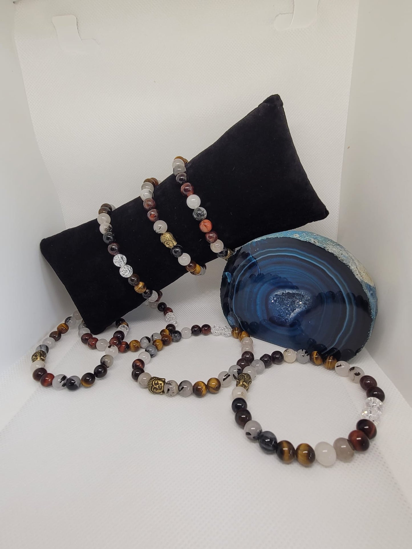 Bracelets hommes pierres style A