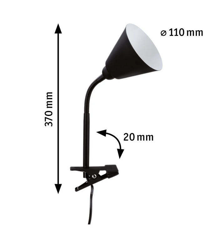 Lampe Clip Paullman